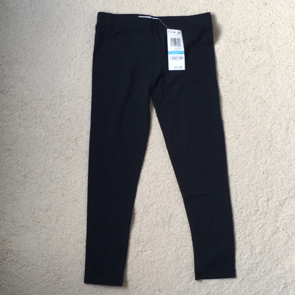 Girls Epic Threads Black Leggings NWT 5